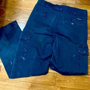 Work pants construction